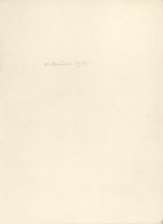 Alfred Wickenburg, Skizzenbuch (Nr. 4): Kitzbühel 1943, 1943, Rötel auf Papier, 31,8 × 24,2 cm, ...