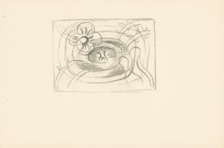 Alfred Wickenburg, Figuren und Kreise, 1902, Bleistift auf Papier, Blattmaße: 22,5 × 34 cm, Pri ...