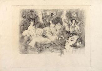 Alfred Wickenburg, Illustration zu Nikolai Gogols "Die Toten Seelen": Die eine atmete Rosenduft ...