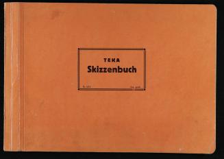 Alfred Wickenburg, TEKA Skizzenbuch Nr. 1272, 1950/1955, Graphit und Kohle auf Papier, 21 × 29, ...