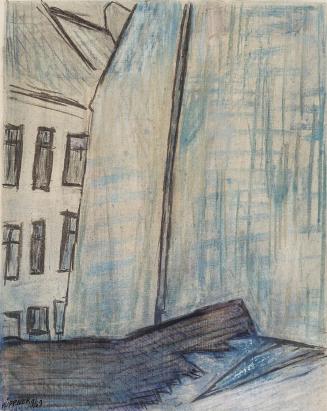 Kurt Hüpfner, Ohne Titel, 1963, Pastell auf Papier, 49,1 × 39,1 cm, Privatbesitz, Wien