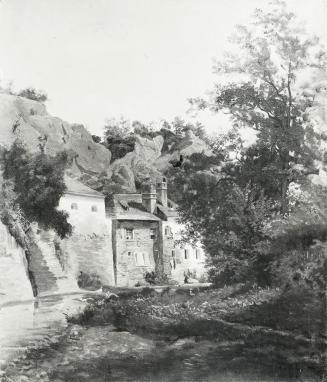 Tina Blau, Klausen bei Mödling, 1868, Öl auf Leinwand, Roser-De Palma: 46 × 39 cm, Privatbesitz ...