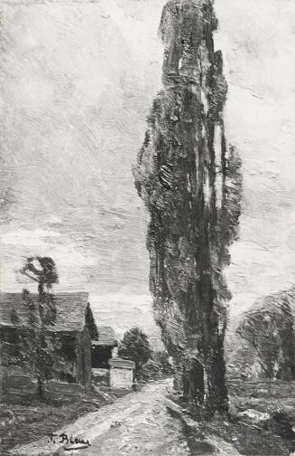 Tina Blau, Schladming, 1903, Öl, unbekannter Verbleib