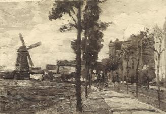 Tina Blau, Am Heiligengeistfeld Hamburg, 1904, Öl, unbekannter Verbleib