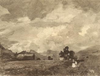 Tina Blau, Hochplateau (Hofgastein), 1913/1916, Öl, 25,5 × 27,7 cm, unbekannter Verbleib