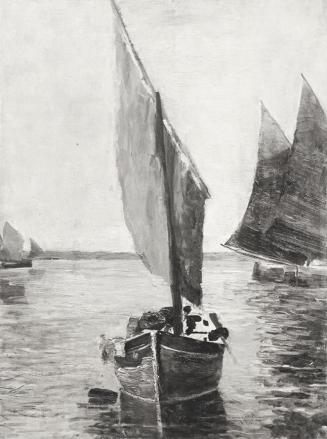 Tina Blau, Pirano, 1913, Öl, unbekannter Verbleib