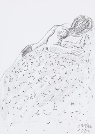 Kurt Hüpfner, Ohne Titel, 2009, Bleistift auf Papier, 29,7 × 21 cm,  Privatbesitz, Wien