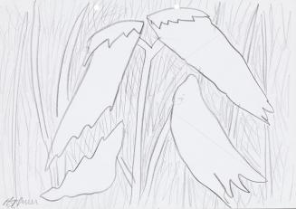 Kurt Hüpfner, Ohne Titel, 1994, Bleistift auf Papier, 21 × 29,7 cm, Privatbesitz, Wien, Inv.-Nr ...