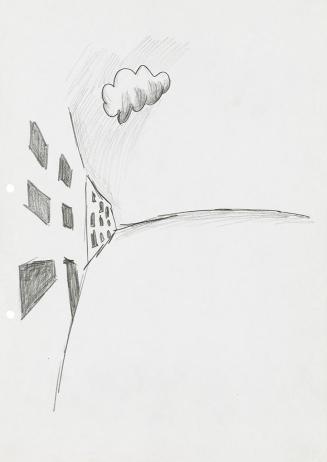 Kurt Hüpfner, Ohne Titel, um 2000, Bleistift auf Papier, 29,7 × 21 cm, Privatbesitz, Wien
