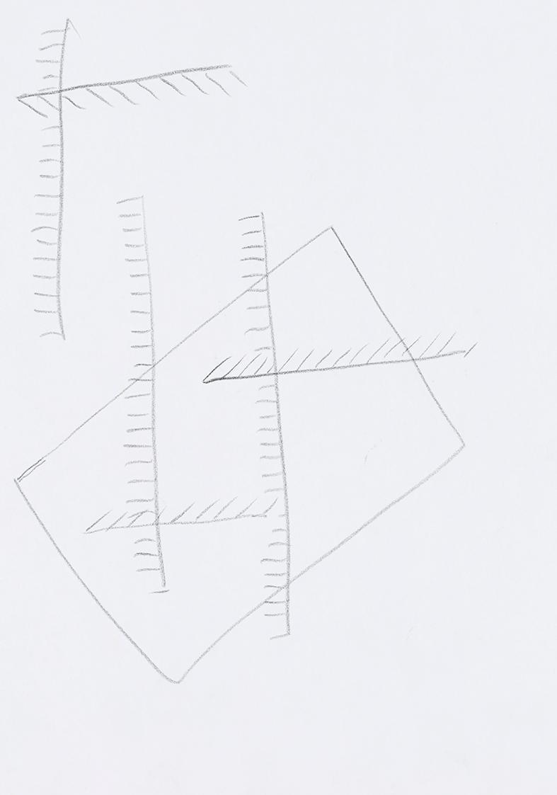 Kurt Hüpfner, Ohne Titel, um 2010, Bleistift auf Papier, 29,7 × 21 cm, Privatbesitz, Wien