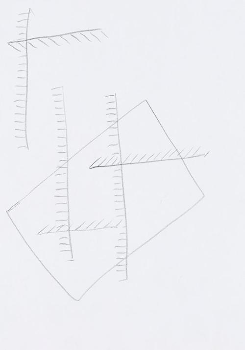 Kurt Hüpfner, Ohne Titel, um 2010, Bleistift auf Papier, 29,7 × 21 cm, Privatbesitz, Wien