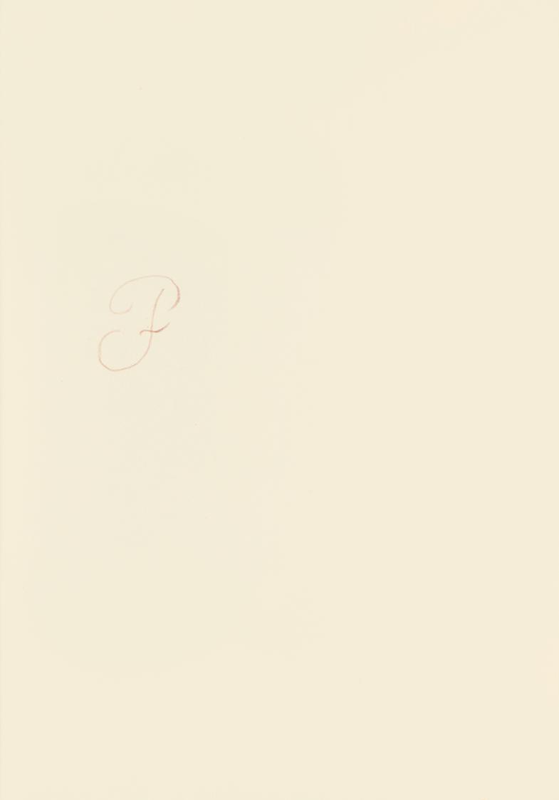 Alfred Wickenburg, Buchstabe "F", 1942, Rötel auf Papier, Blattmaße: 29,9 × 20,7 cm, Leihgabe a ...