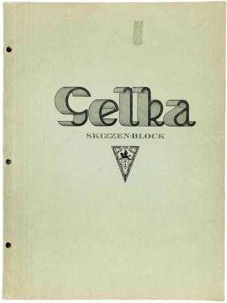 Alfred Wickenburg, Selka Skizzen-Block (Nr. 41), um 1945, Rötel auf Papier, 41,8 × 31,1 cm, Lei ...