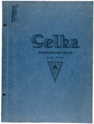 Alfred Wickenburg, Selka Detailzeichen-Block No. 411: Graz 142 (Nr. 24), 1942, Rötel und Bleist ...