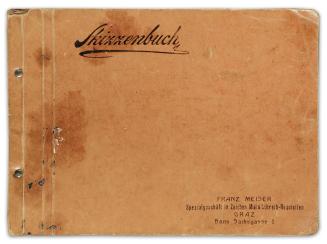 Alfred Wickenburg, Skizzenbuch (Nr. 12), 1939, Rötel und Kreide auf Papier, 17,9 × 24,6 cm, Lei ...