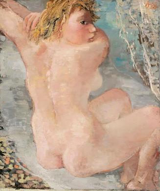 Otto Rudolf Schatz, Badende, um 1946, Öl auf Leinwand, 60,5 × 50,5 cm, Schütz Fine Art, Wien