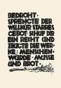 Otto Rudolf Schatz, Buchgestaltung: Ernst Preczang: Stimme der Arbeit, 1926 / 1928 [1991], Buch ...