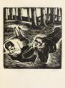 Otto Rudolf Schatz, Buchgestaltung: 25 Holzschnitte von Otto Rudolf Schatz, 1930 / 1941, Einban ...