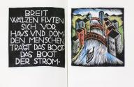 Otto Rudolf Schatz, Max Roden: Reise um die Welt, 1927, Blockbuch, aquarelliert, 12,5 × 10 cm,  ...