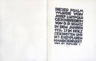 Otto Rudolf Schatz, Die Neue Stadt, 1927 (1930), Blockbuch, 27 × 20 cm, Privatbesitz