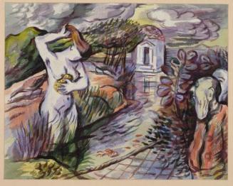 Alfred Wickenburg, Susanna im Bade, 1930/1931, Aquarell auf Papier, Lichte Maße: 47 × 58,9 cm,  ...