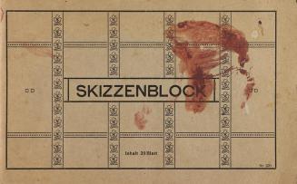 Alfred Wickenburg, Skizzeblock Nr. 220, um 1945, Kohle und Graphit auf Papier, 15,5 × 24,6 cm,  ...