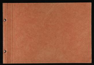 Alfred Wickenburg, Skizzenbuch, 1939, Rötel auf Papier, 20,4 × 29,5 cm, Privatbesitz