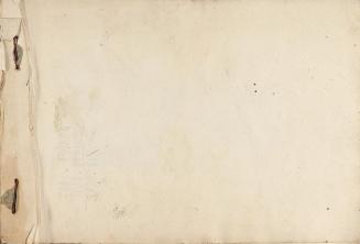 Alfred Wickenburg, Skizzenblock, um 1925, Graphit auf Papier, 15,7 × 22,5 cm, Privatbesitz