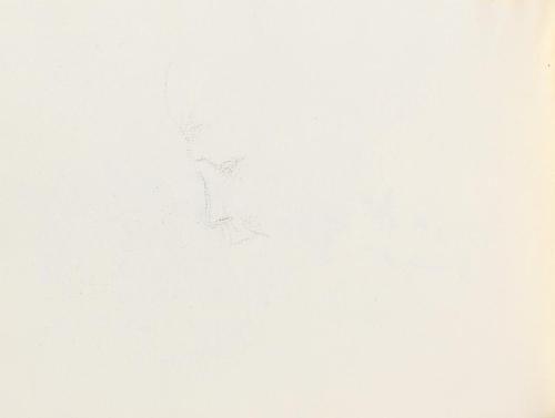 Alfred Wickenburg, Gesichtsstudie, um 1925, Graphit auf Papier, Blattmaße: 15,7 × 22,5 cm, Priv ...