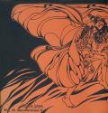 Koloman Moser, Einband, 1898, Farblithografie, Blattmaße: 29,8 × 57,6 cm, Staatliche Museen zu  ...
