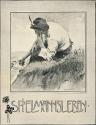 Koloman Moser, Illustration "Spielmannsleben" von B. A. Baer, 1896, Buchdruck, Blattmaße: 28,5  ...