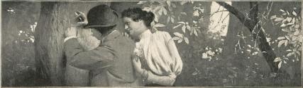 Koloman Moser, Illustration "Amors Klage", 1896, Buchdruck, Blattmaße: 28,5 × 20,5 cm, Universi ...