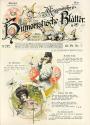 Koloman Moser, Titelblatt "Meggendorfers Humoristische Blätter", 1895, Buchdruck in Farbe, Blat ...