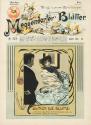 Koloman Moser, Titelblatt "Meggendorfers Humoristische Blätter", 1896, Buchdruck in Farbe, Blat ...