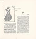 Koloman Moser, Initiale "M", 1898, Buchdruck, Blattmaße: 29,8 × 28,8 cm, Staatliche Museen zu B ...