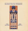 Koloman Moser, Titelblatt und S. 94, 1902, Buchdruck in Farbe, Blattmaße: 25,5 × 23,5 cm, Staat ...