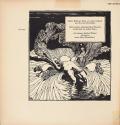 Koloman Moser, "Schwertlilie" von Arno Holz, 1898, Buchdruck, Blattmaße: 29,8 × 28,8 cm, Belved ...