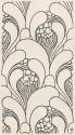 Koloman Moser, Flächenmuster "Blumen-Erwachen", 1899, Buchdruck, Blattmaße: 29 × 28,2 cm, Staat ...