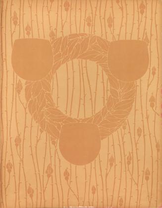 Koloman Moser, Vorsatzpapier, 1901, Buchdruck in Farbe, Blattmaße: 45 × 35 cm, Belvedere, Wien, ...