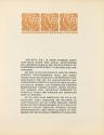 Koloman Moser, Randleiste, 1901, Buchdruck in Farbe, Blattmaße: 45 × 35 cm, Belvedere, Wien, In ...