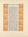 Koloman Moser, Randleisten, 1901, Buchdruck in Farbe, Blattmaße: 45 × 35 cm, Belvedere, Wien, I ...