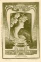 Koloman Moser, Künstlerpostkarte Nr. 670, 1897, Lithografie, Blattmaße: 14 × 9,4 cm, Privatbesi ...