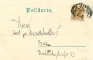 Koloman Moser, Künstler-Postkarte Meggendorfers Humoristische Blätter Nr. 502, 1896, Farblithog ...