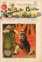 Koloman Moser, Titelblatt "Meggendorfers Humoristische Blätter", 1897, Buchdruck in Farbe, Blat ...