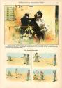 Koloman Moser, IIlustration "Triumph", 1894, Buchdruck in Farbe, Blattmaße: 28,8 × 20,5 cm, Wür ...