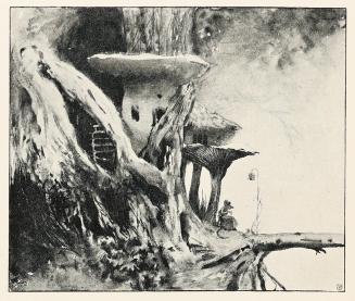 Koloman Moser, Illustration "Kleiner Haushalt" von Friedrich Rückert, 1897, Buchdruck, Blattmaß ...