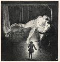 Koloman Moser, Illustration "Hochzeitlied" von Johann Wolfgang von Goethe, 1897, Buchdruck, Bla ...