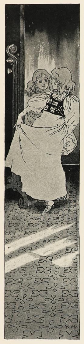 Koloman Moser, Illustration "Bulemann's Haus" von Theodor Storm, 1897, Buchdruck, Blattmaße: 26 ...
