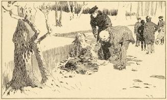 Koloman Moser, Illustration "Durch die Schrecken der Wildnis" von Julius M. Thetter, 1896, Buch ...