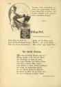 Koloman Moser, Illustration "Tischgebet" von Hans Fraungruber, 1897, Buchdruck, Blattmaße: 19,5 ...